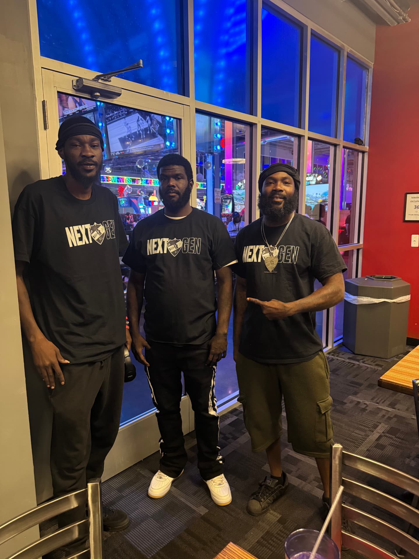 Next Gen mentors representing PowerPiece Enterprises